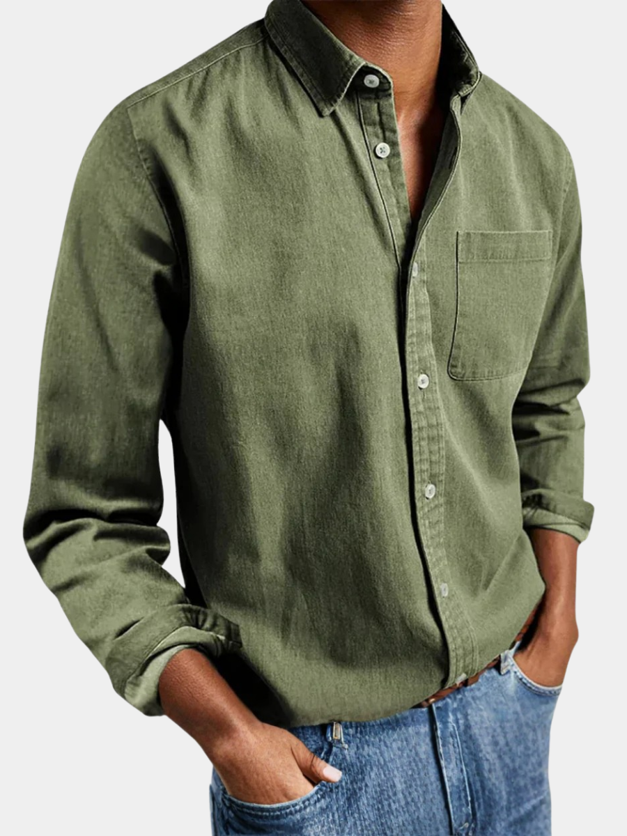 Chemise artisanale confortable au style intemporel homme – Cap-d'Ail