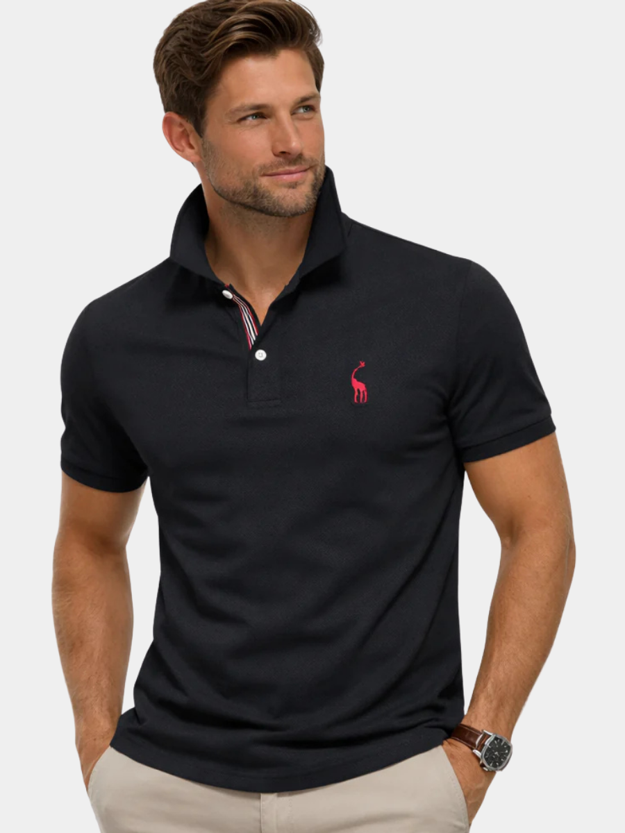 Polo d'été élégant respirant au style intemporel homme – Malaquais