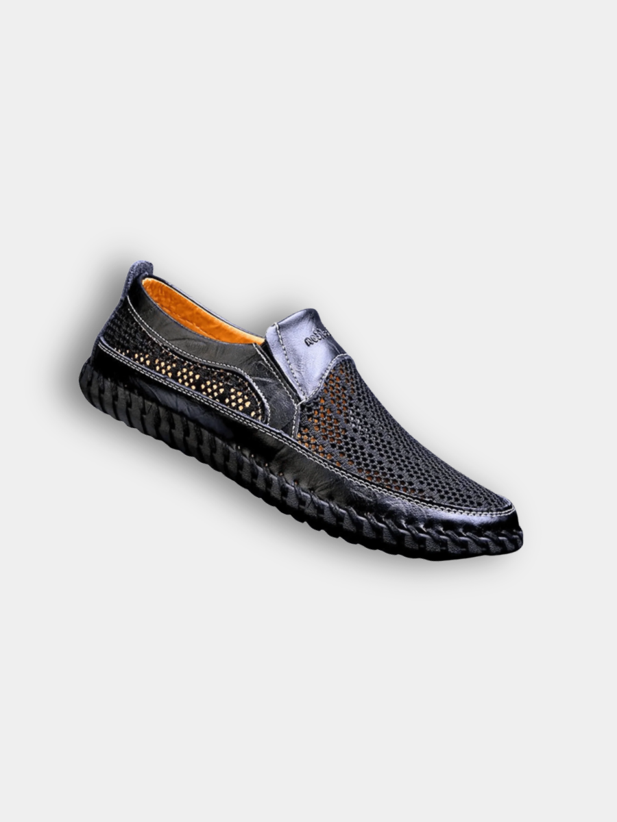 Chaussures à enfiler finition texturée