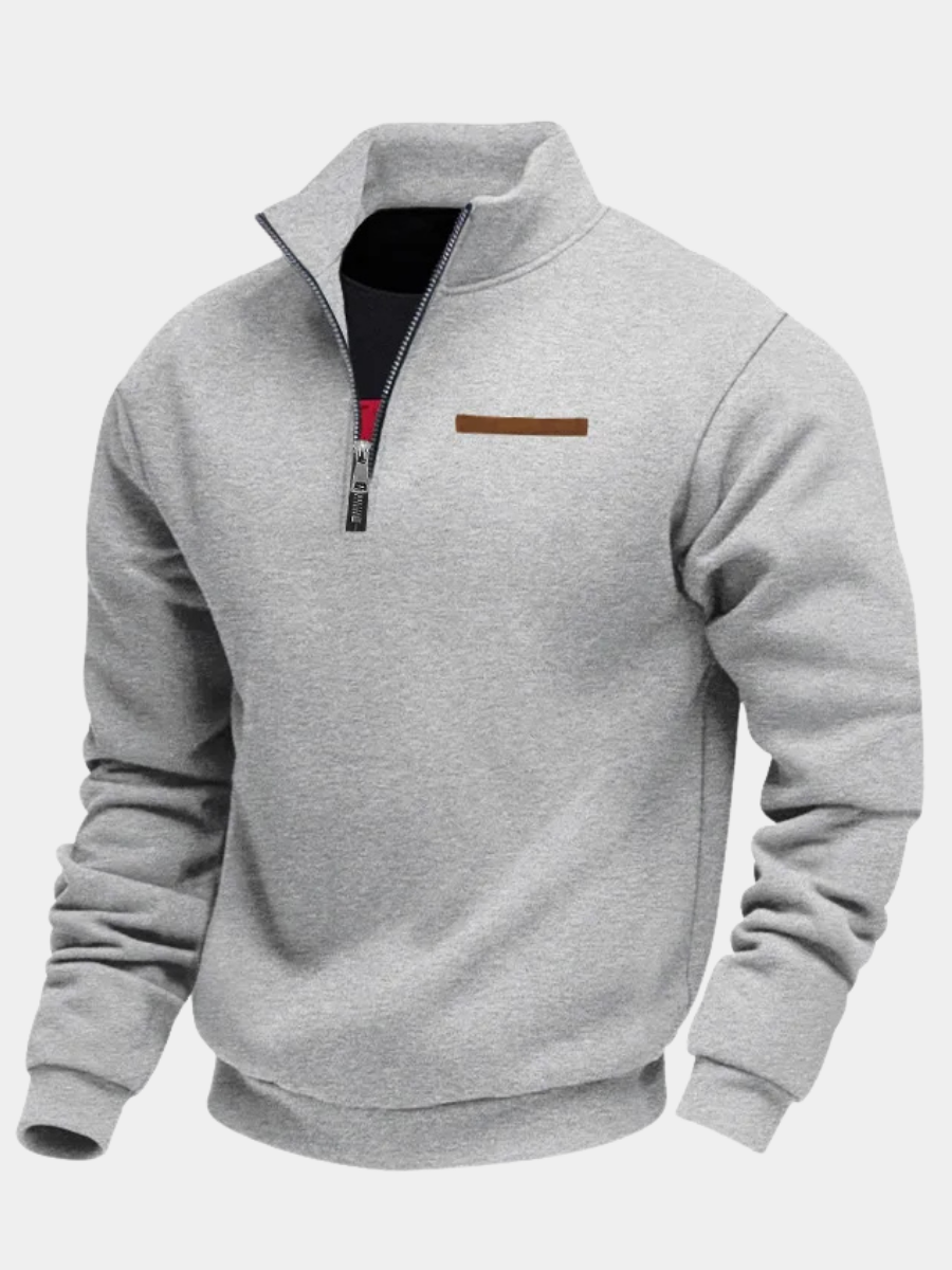 Sweat en polaire douce chaud coupe décontractée homme – Avallon