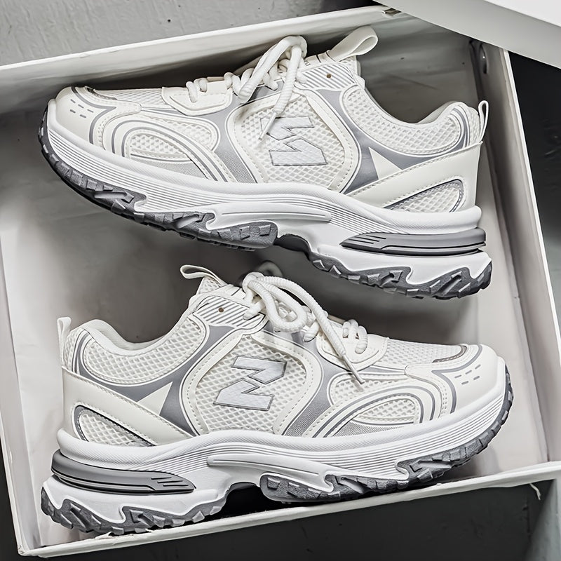 Baskets unisexes à lacets pour la marche au style intemporel homme – Dosne