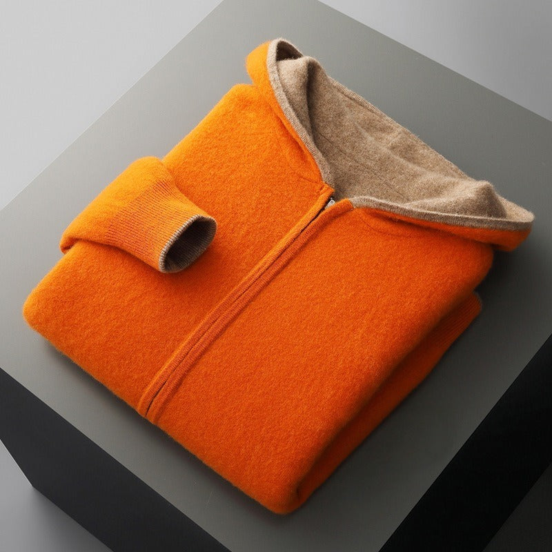 Sweat à capuche en maille douce