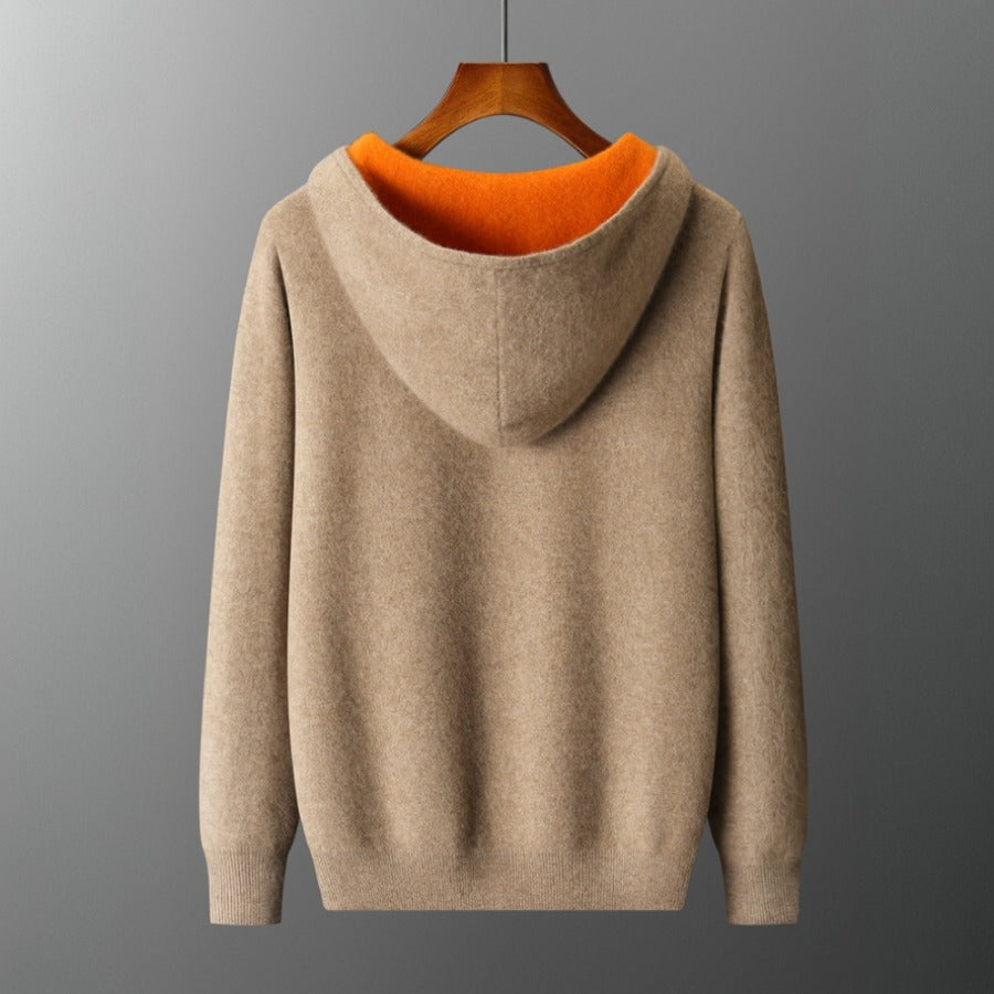 Sweat à capuche en maille douce