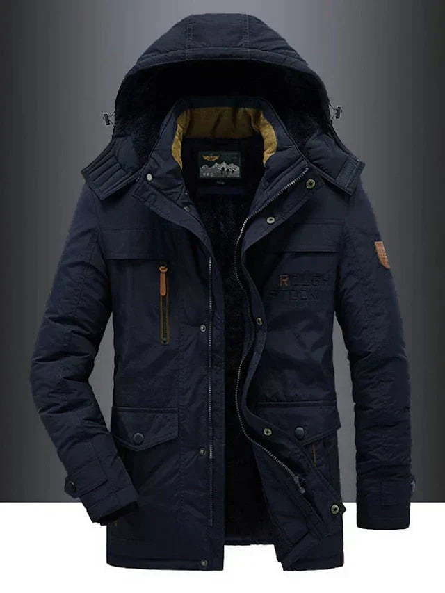 Veste coupe-vent shell imperméable d'hiver stable et protectrice homme – Aire-sur-l'Adour