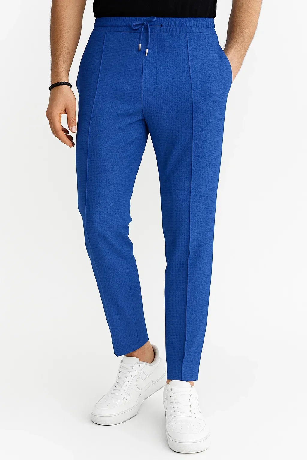 Pantalon d'inspiration vintage coupe équilibrée allure sobre homme – Poncé