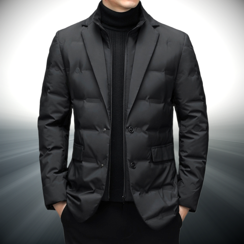 Veste coupe-vent urbaine zip et boutons