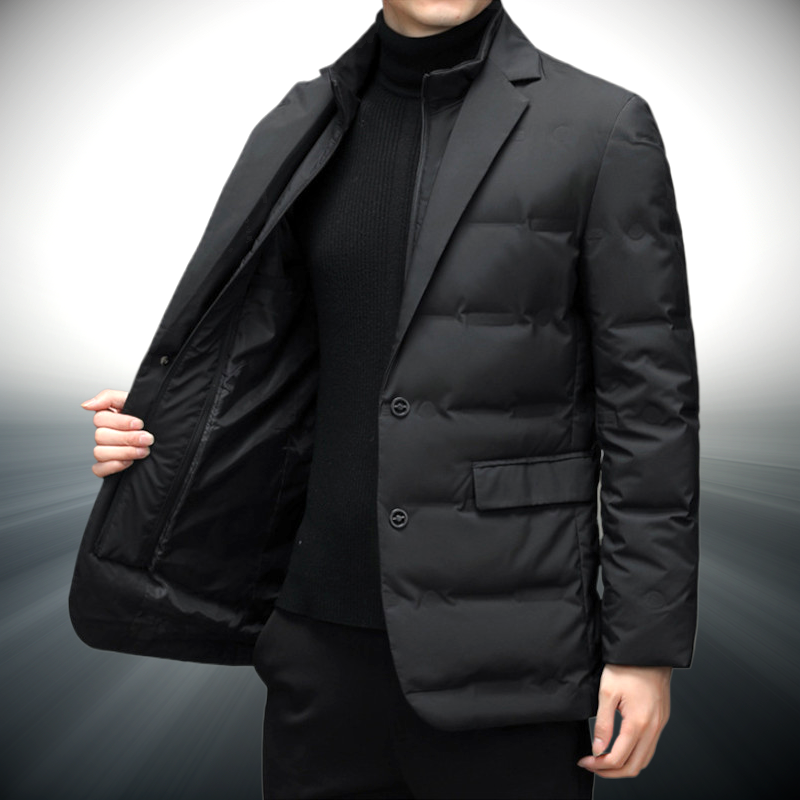 Veste coupe-vent urbaine zip et boutons