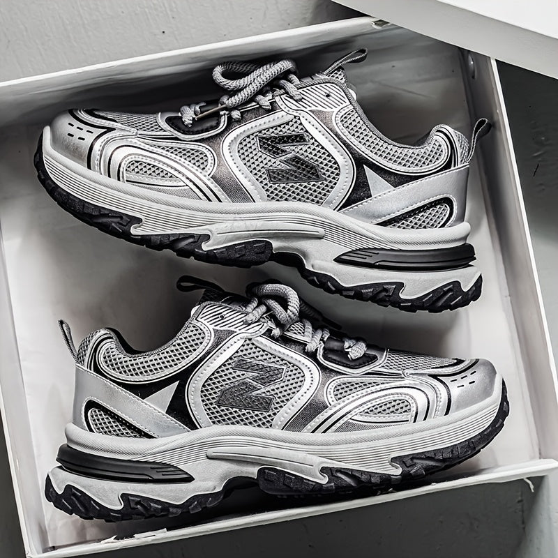 Baskets unisexes à lacets pour la marche au style intemporel homme – Dosne