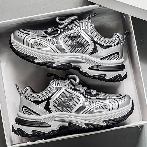 Baskets unisexes à lacets pour la marche au style intemporel homme – Dosne