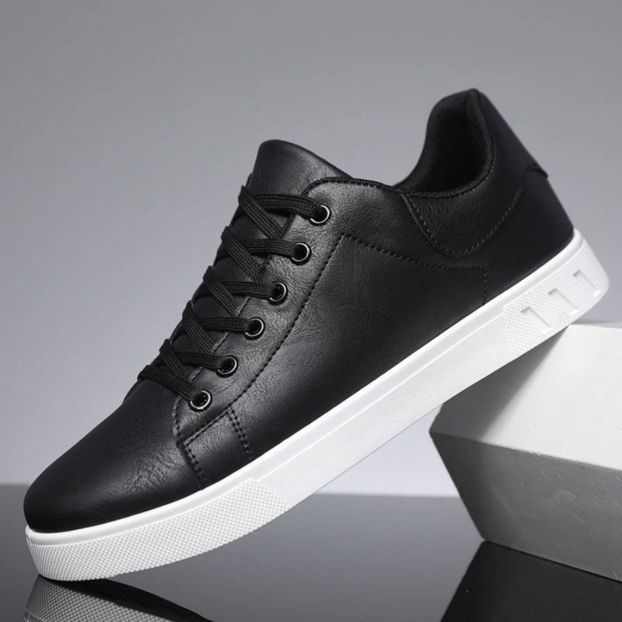 Baskets basses à lacets semelle contrastée pour le quotidien homme – Lantosque