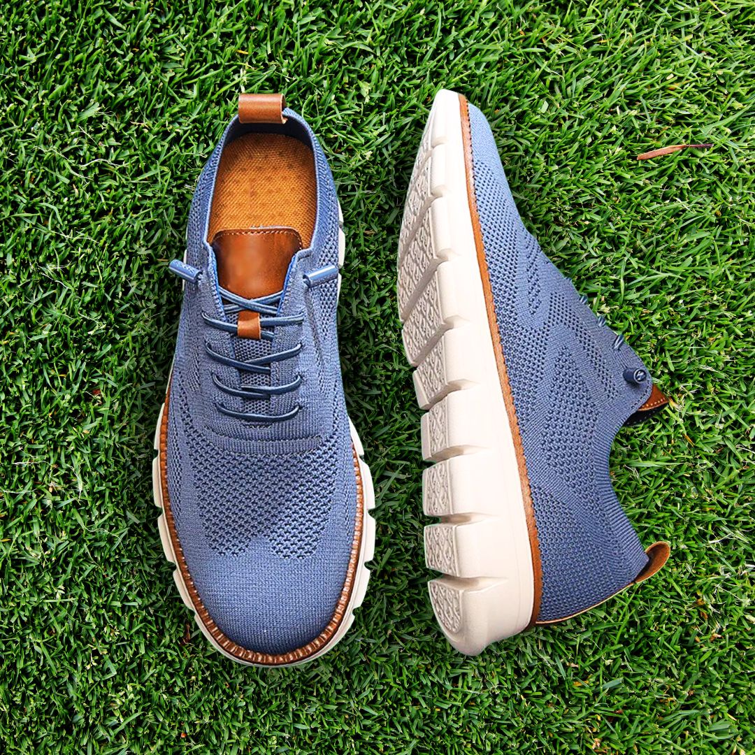 Baskets basses en maille respirante à semelle épaisse homme – Mozart