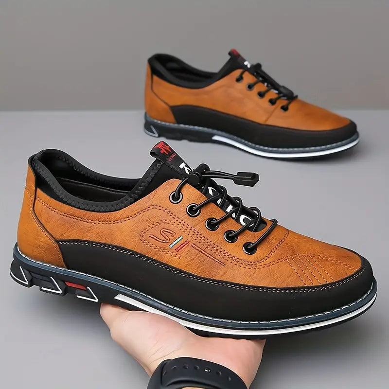 Chaussures richelieu artisanales à lacets finition élégante homme – Marsannay