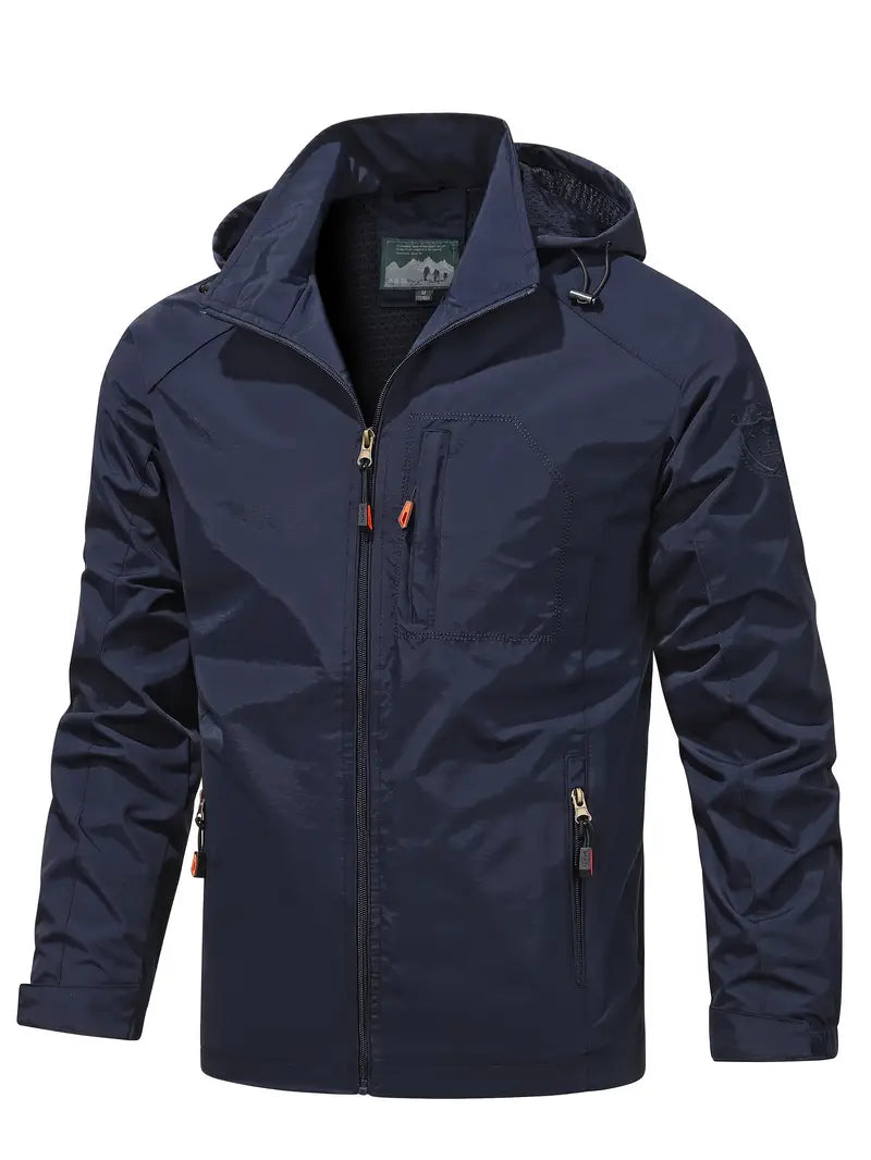 Veste légère zippée à capuche