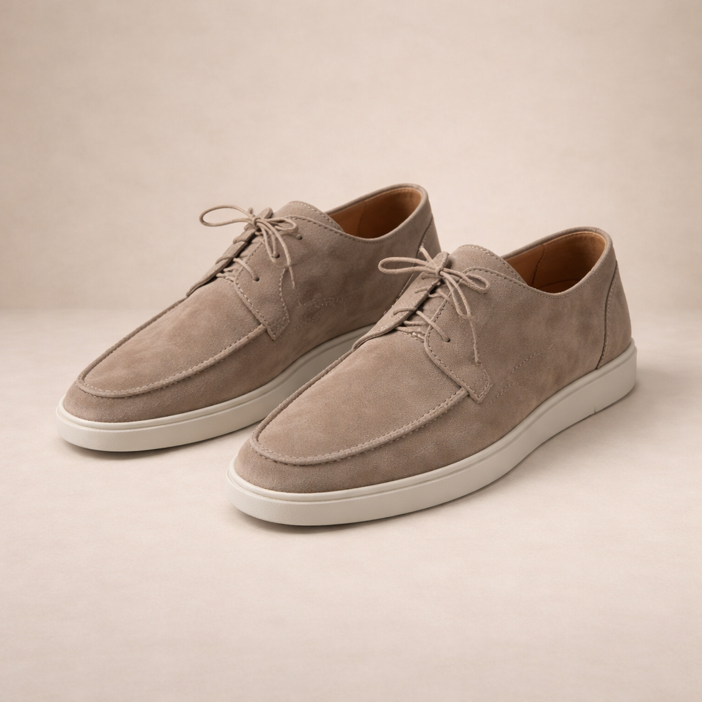 Mocassins à lacets bout fermé