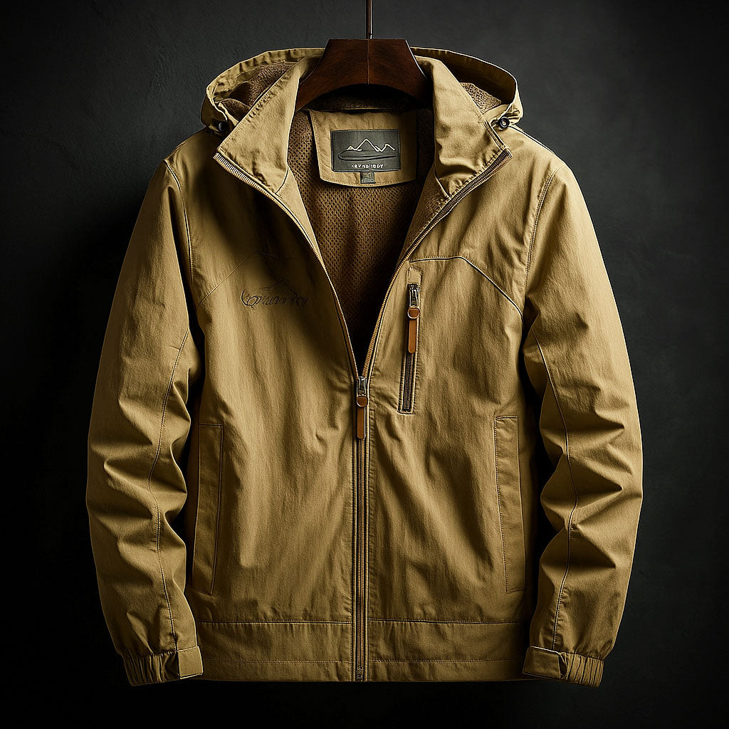 Veste coupe-vent légère zippée