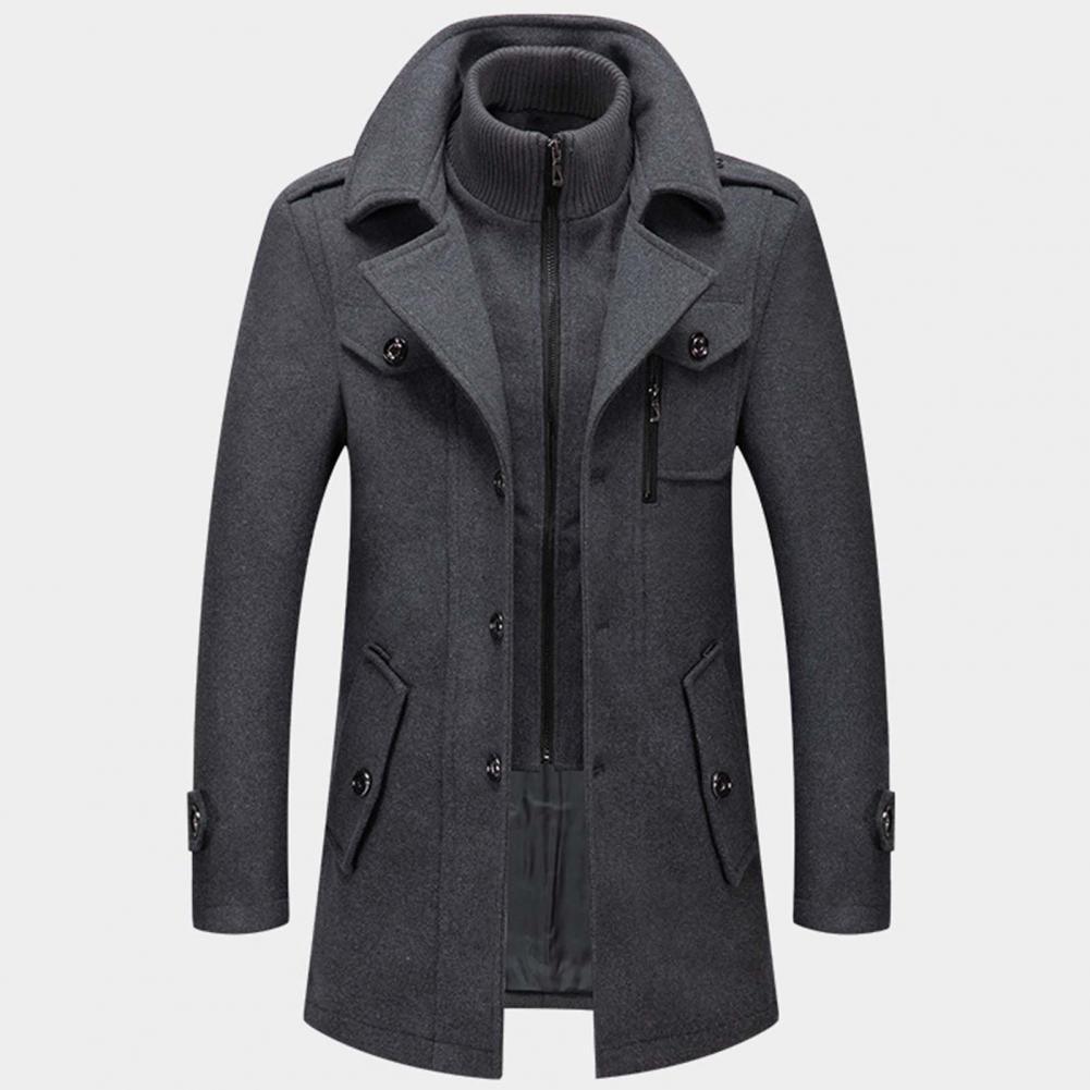 Veste chaude d'hiver et d'automne au style intemporel homme – Cardinal-Lemoine