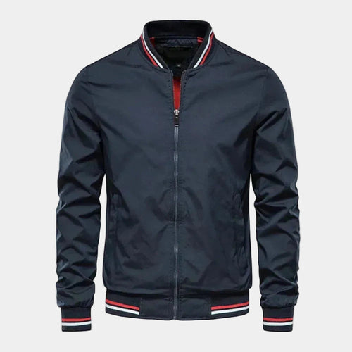 Blouson bomber zippé col montant pour le quotidien homme – Evenos
