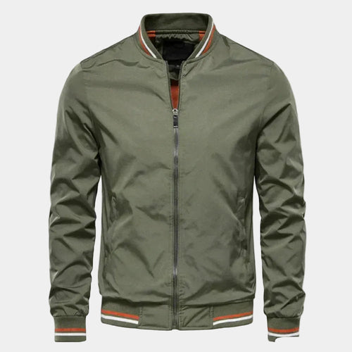 Blouson bomber zippé col montant pour le quotidien homme – Evenos