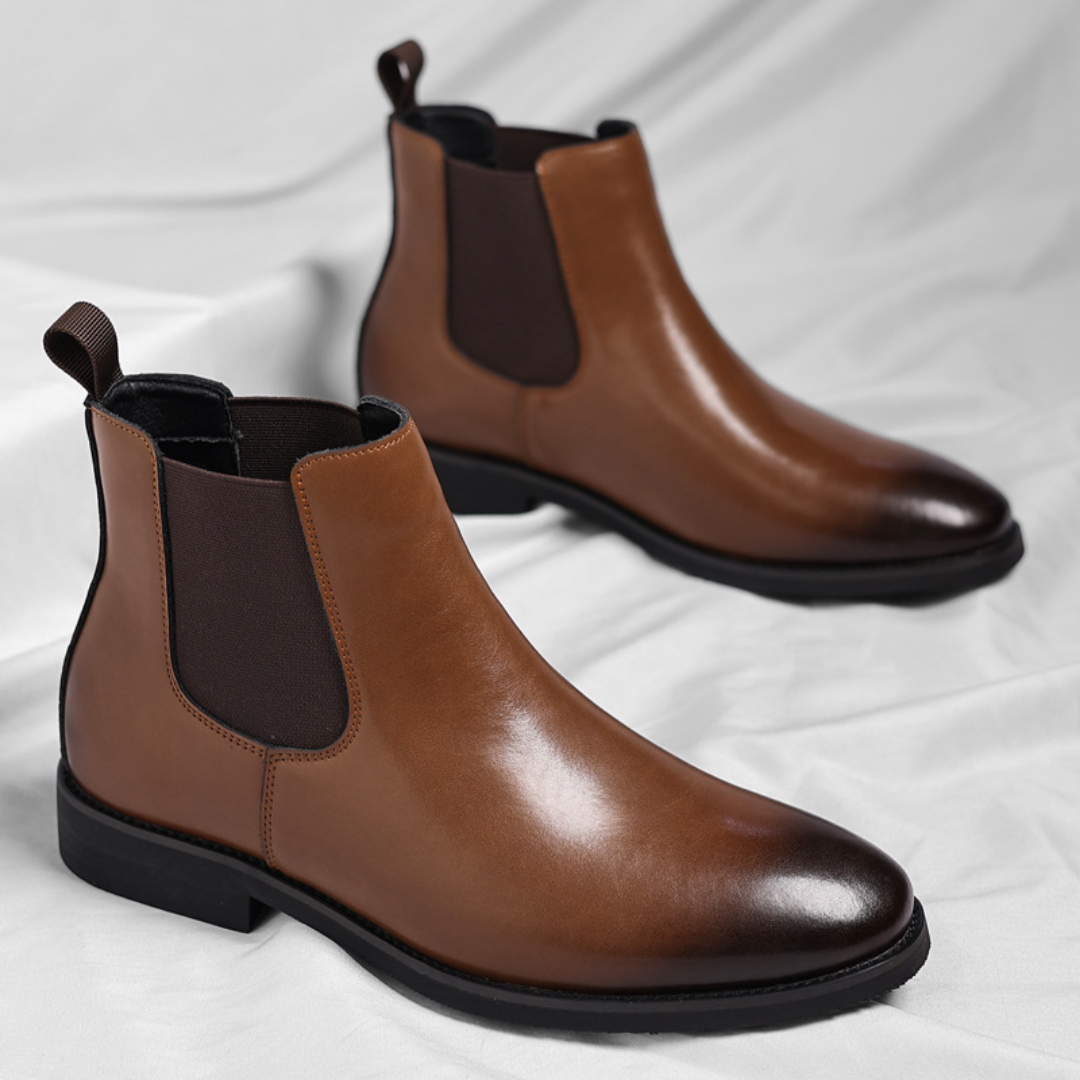 Bottines Chelsea à tirant arrière pour le quotidien homme – Péone