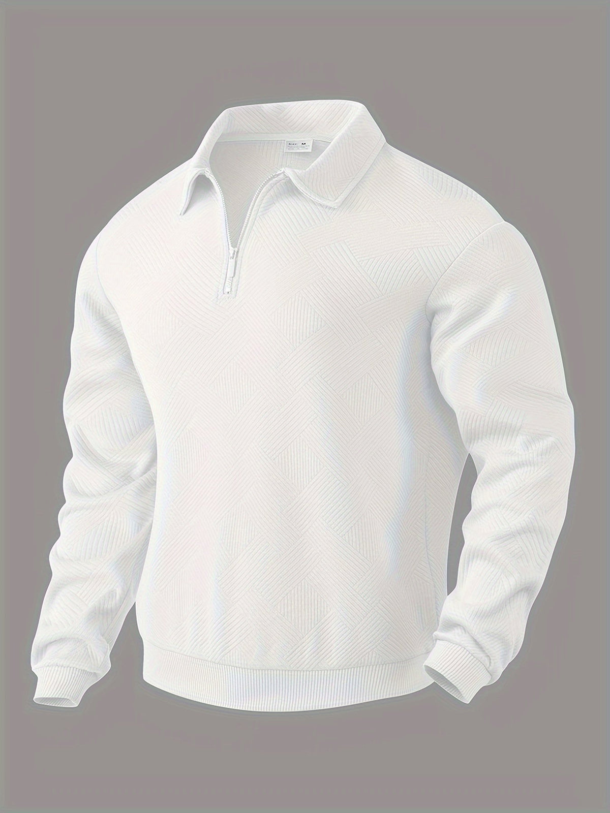 Pull léger zippé en maille fine