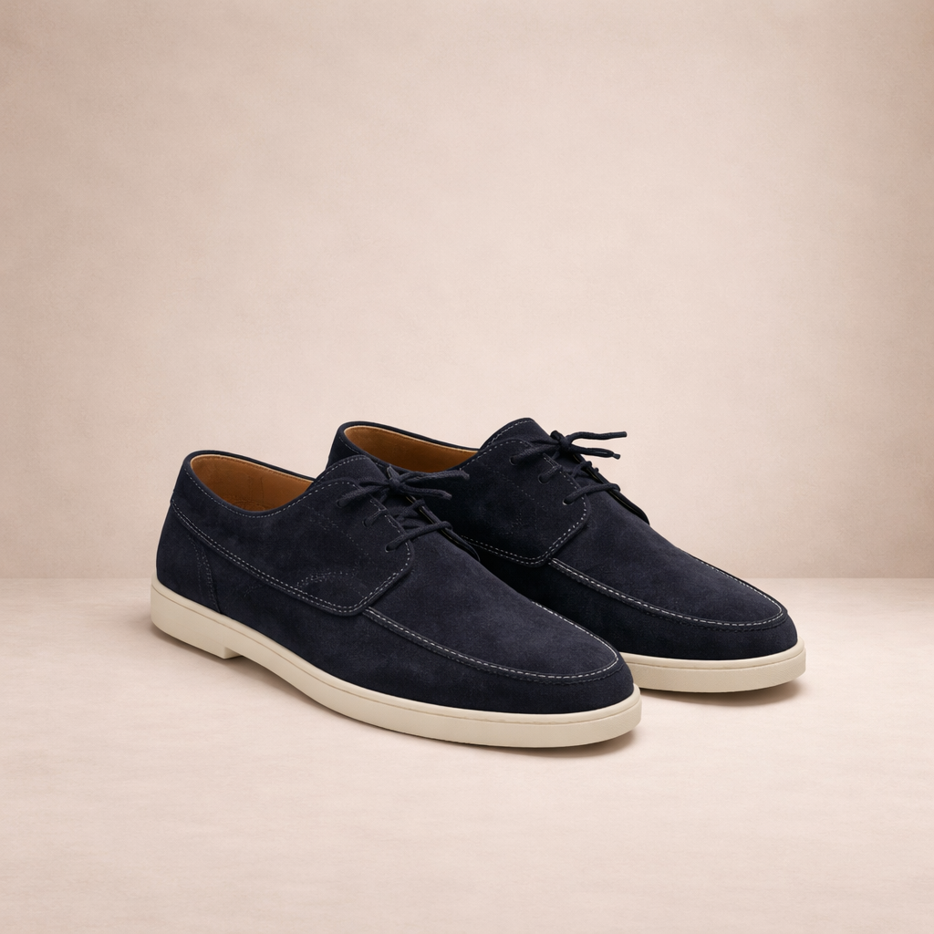 Mocassins à lacets bout fermé