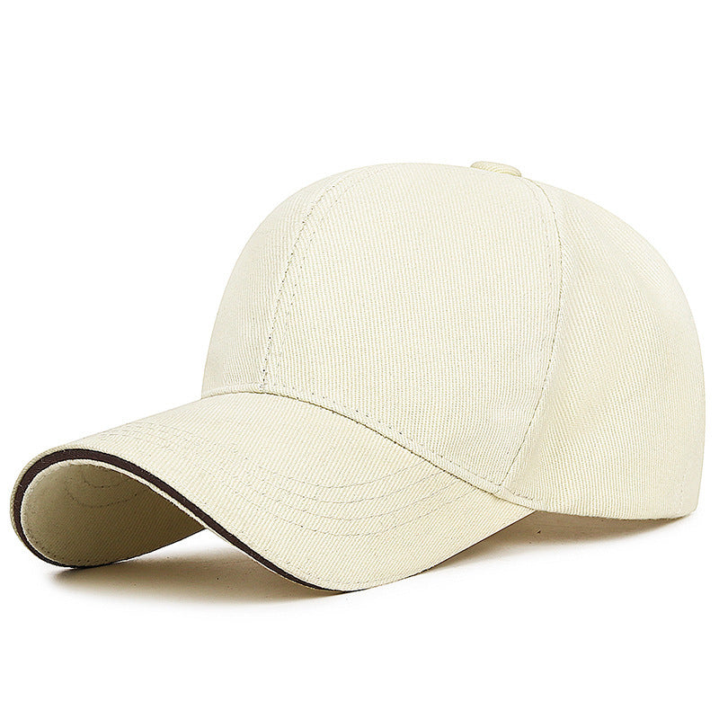Casquette à visière courbée calotte structurée design uni homme – Floirac