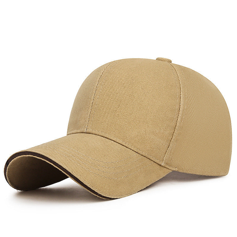 Casquette à visière courbée calotte structurée design uni homme – Floirac
