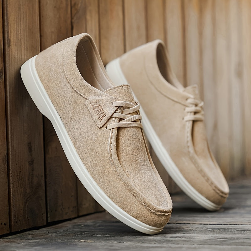Chaussures basses à lacets bout arrondi coutures visibles semelle contrastée homme – Argenton