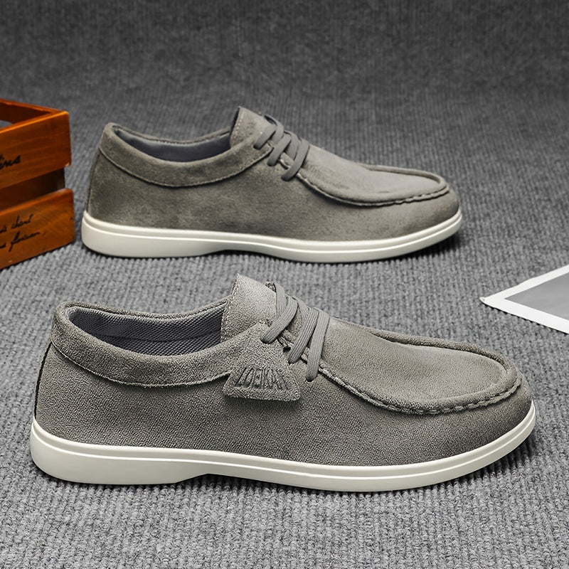 Chaussures basses à lacets bout arrondi coutures visibles semelle contrastée homme – Argenton