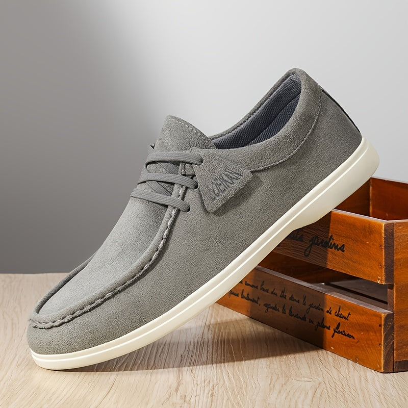 Chaussures basses à lacets bout arrondi coutures visibles semelle contrastée homme – Argenton