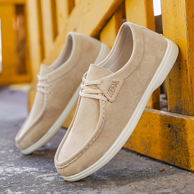 Chaussures basses à lacets couture avant bout arrondi semelle contrastée homme – Saint-Lunaire