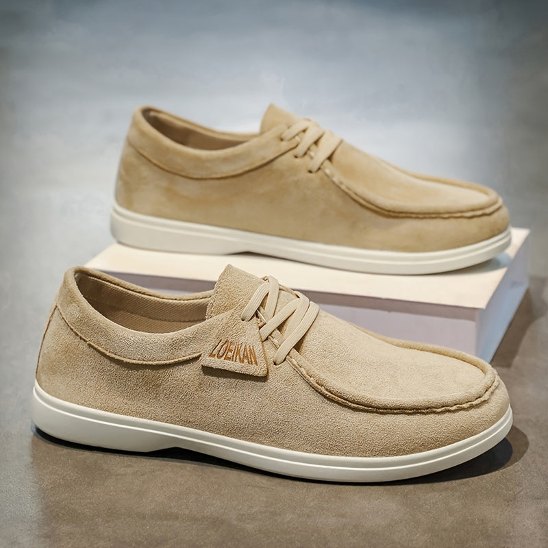 Chaussures basses à lacets couture avant bout arrondi semelle contrastée homme – Saint-Lunaire
