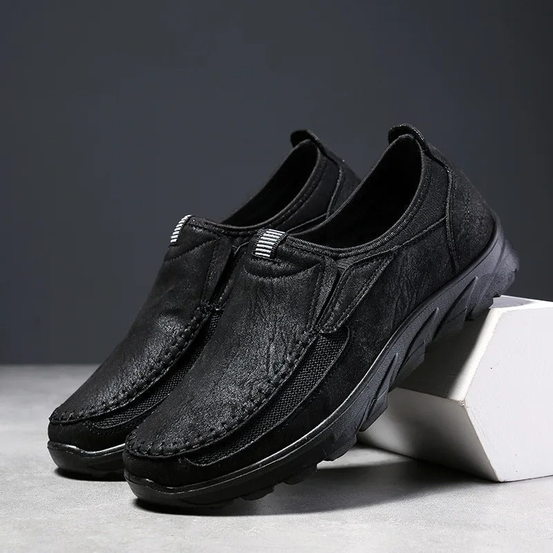 Chaussures à enfiler semelle épaisse couture apparente homme – Soulac