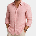 Chemise manches longues col classique boutonnée homme – Tournon