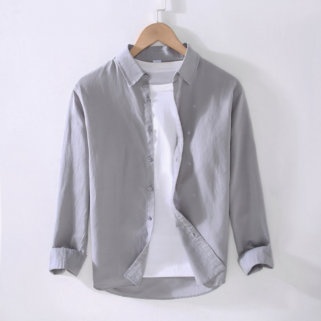 Chemise manches retroussables pour le quotidien homme – Gréolières