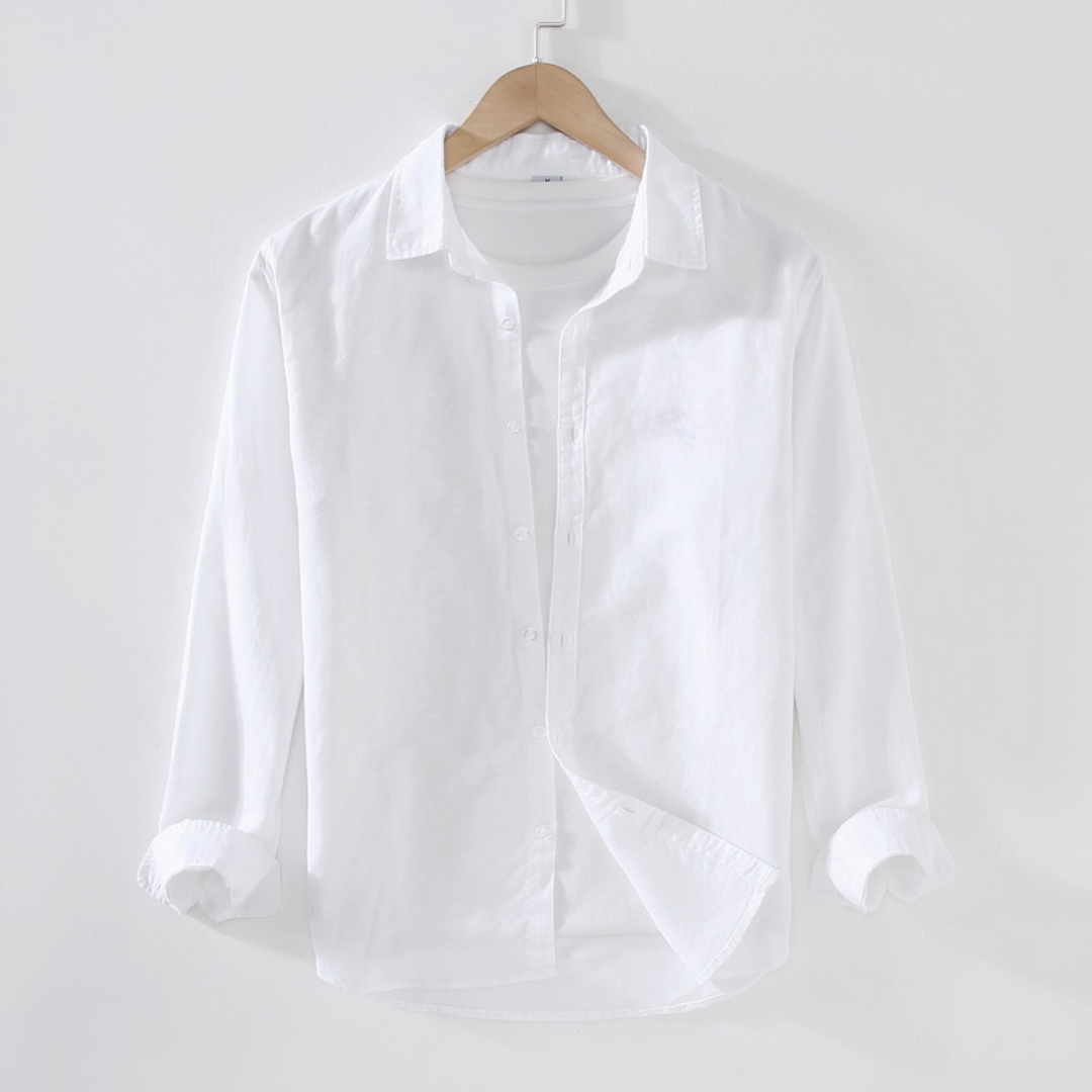 Chemise manches retroussables pour le quotidien homme – Gréolières