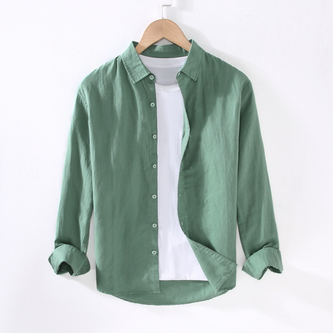 Chemise manches retroussables pour le quotidien homme – Gréolières