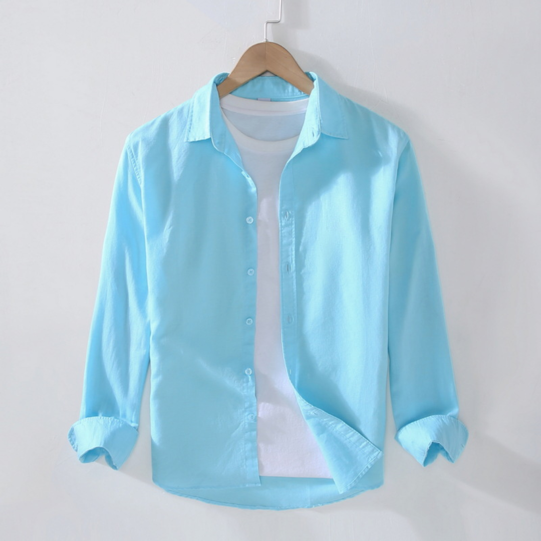 Chemise manches retroussables pour le quotidien homme – Gréolières