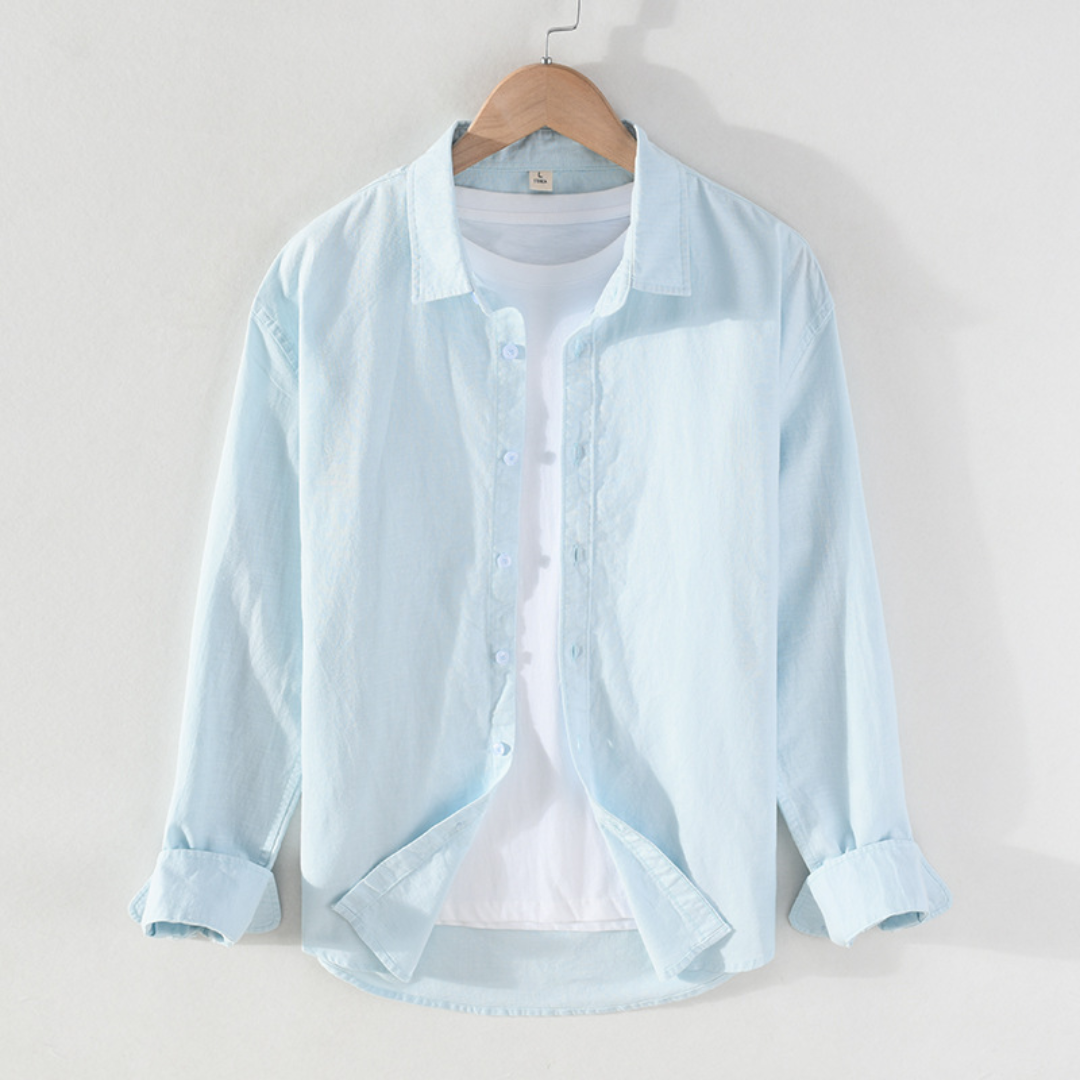 Chemise manches retroussables pour le quotidien homme – Gréolières