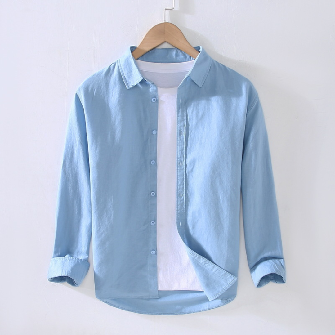 Chemise manches retroussables pour le quotidien homme – Gréolières