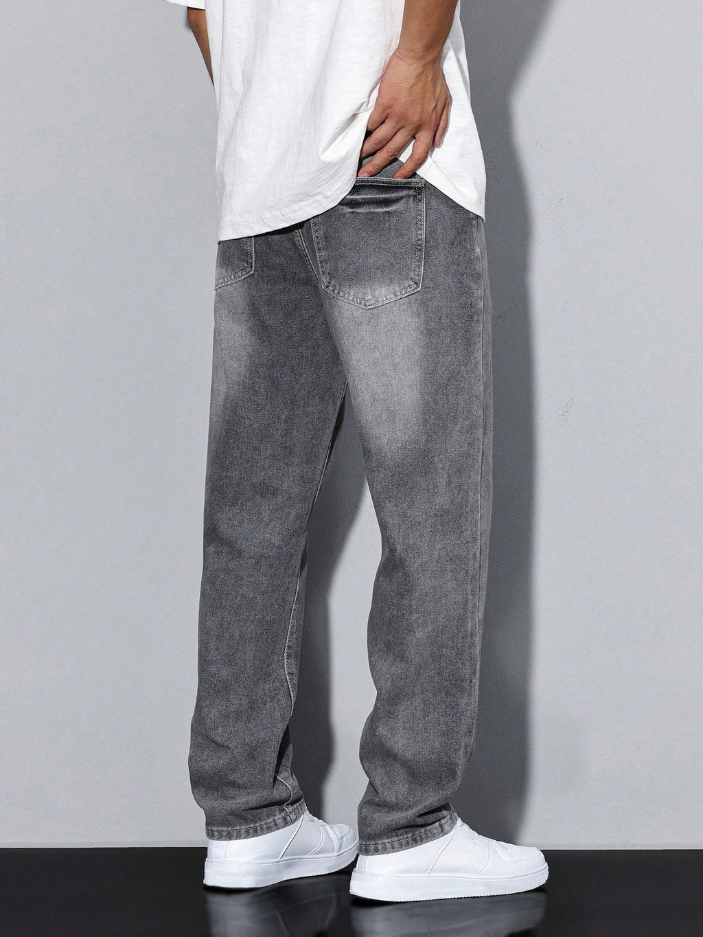 Jean baggy en denim coupe ample confortable pour le quotidien homme – Callian
