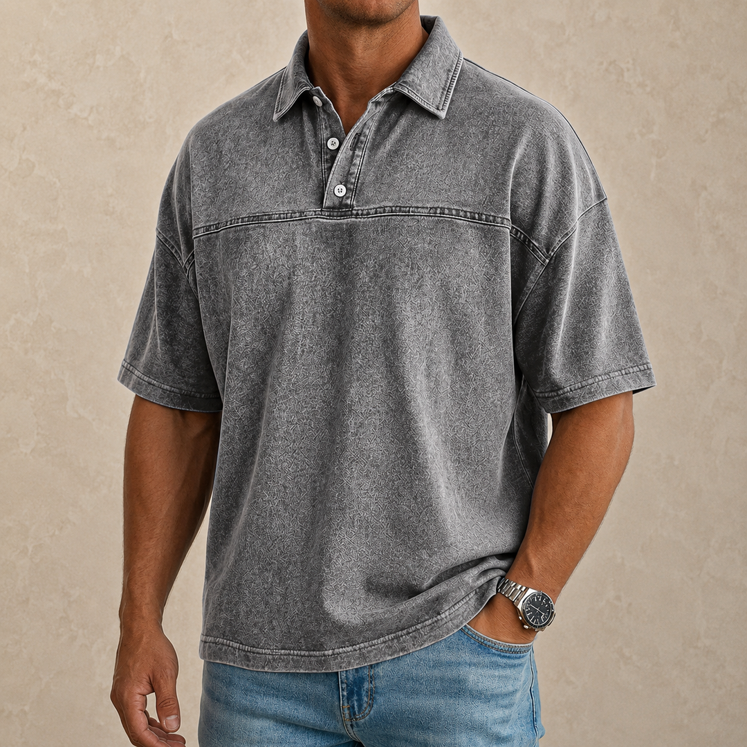 Chemise aspect denim légère