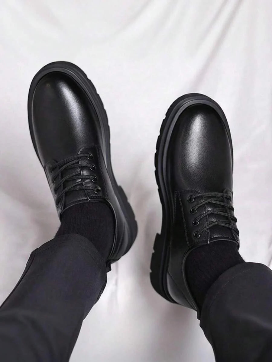 Derbies à œillets tige basse semelle épaisse homme – Courcelles