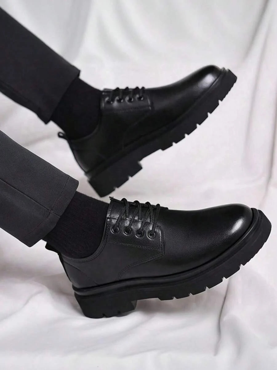 Derbies à œillets tige basse semelle épaisse homme – Courcelles
