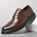 Derbies à perforations bout allongé laçage à quatre œillets homme – Saint-Sever
