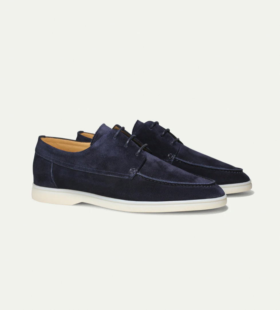Derbies à lacets silhouette basse couture en U homme – Bugeaud