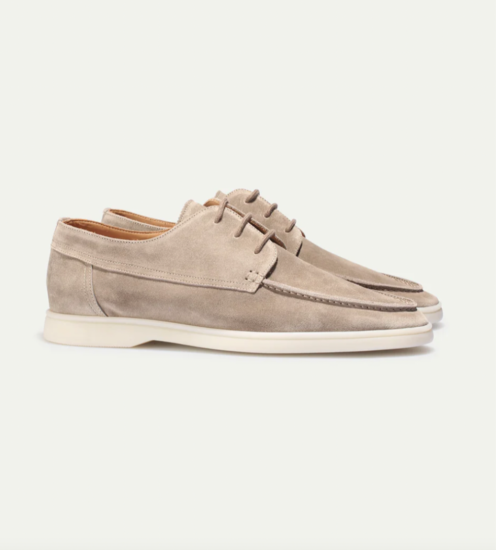 Derbies à lacets silhouette basse couture en U homme – Bugeaud