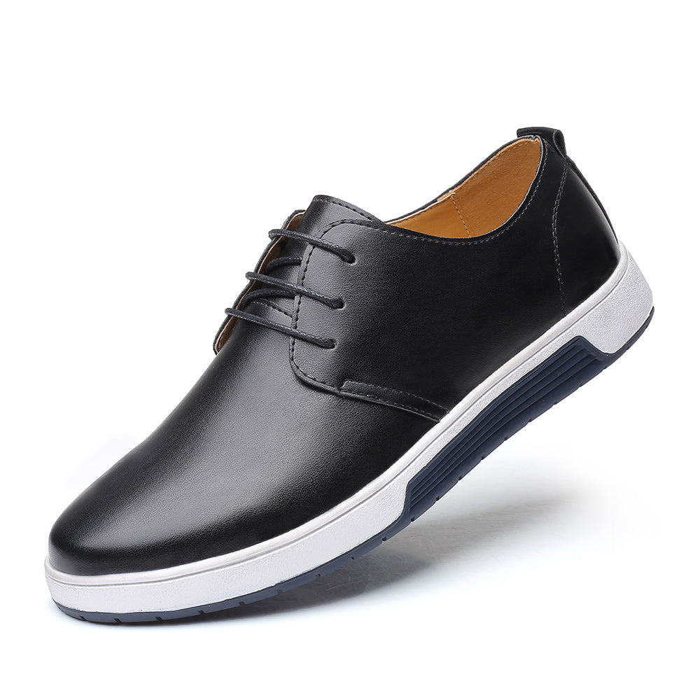 Derbies à semelle épaisse crantée laçage frontal empeigne lisse tige basse homme – Penne-d'Agenais