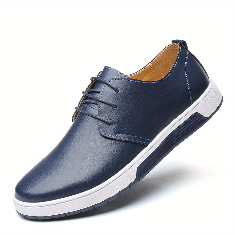 Derbies à semelle épaisse crantée laçage frontal empeigne lisse tige basse homme – Penne-d'Agenais