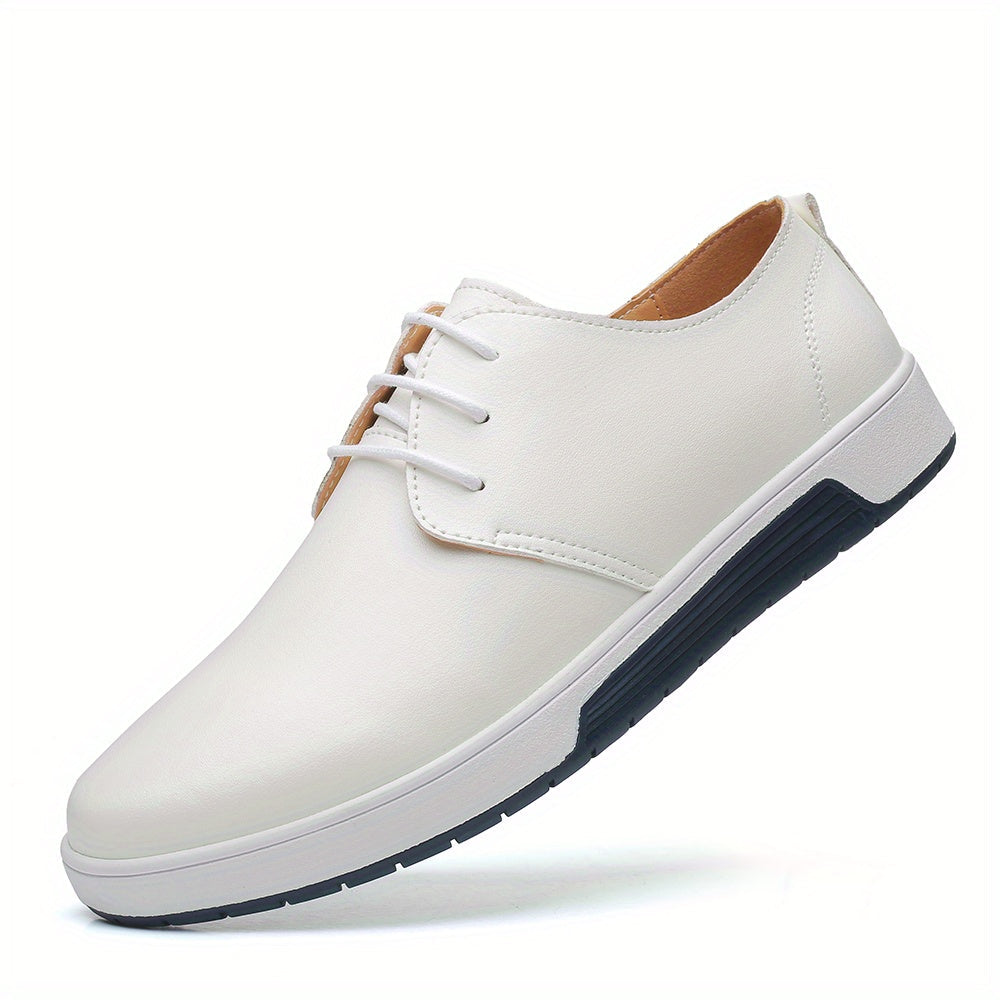 Derbies à semelle épaisse crantée laçage frontal empeigne lisse tige basse homme – Penne-d'Agenais